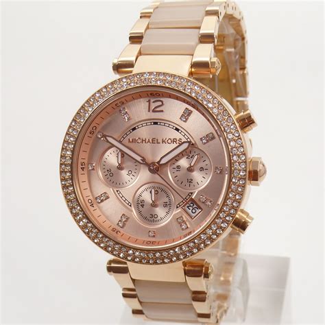 michael kors parker rose gold watch 5896|michael kors parker rose watch.